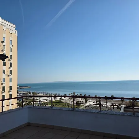 Vollga Promenade With Full Sea And Old Town View