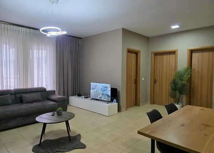 Vollga Promenade With Full Sea And Old Town View